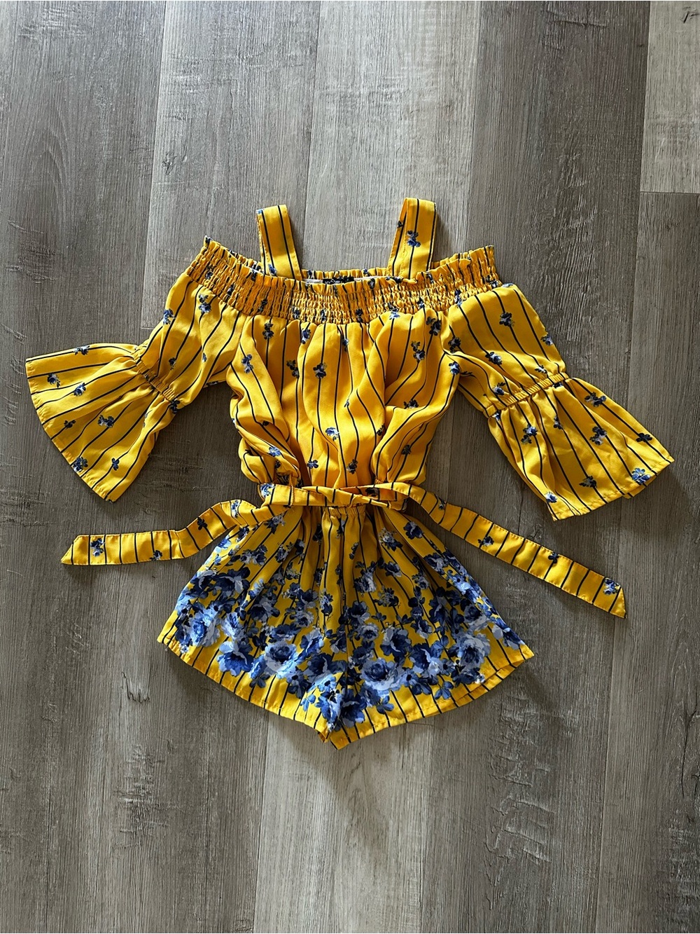 My Michelle Girls Romper